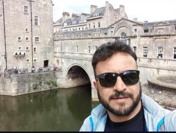 Marcelo da Purificação Francisco durante sua passagem pelo Reino Unido